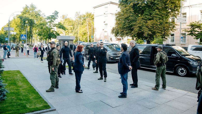 Mbeshtetja per Ukrainen: Rama dhe Abazovic arrijne ne Kiev, Konference me Zelenskyn